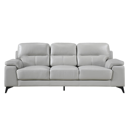 Homelegance Mischa Stationary Leather/Fabric Sofa 9514SVE-3 IMAGE 1