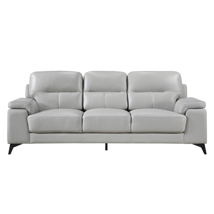 Homelegance Mischa Stationary Leather/Fabric Sofa 9514SVE-3 IMAGE 1