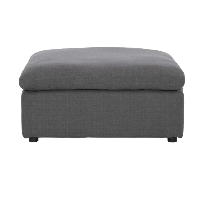 Homelegance Howerton Fabric Ottoman 9544GY-4 IMAGE 1