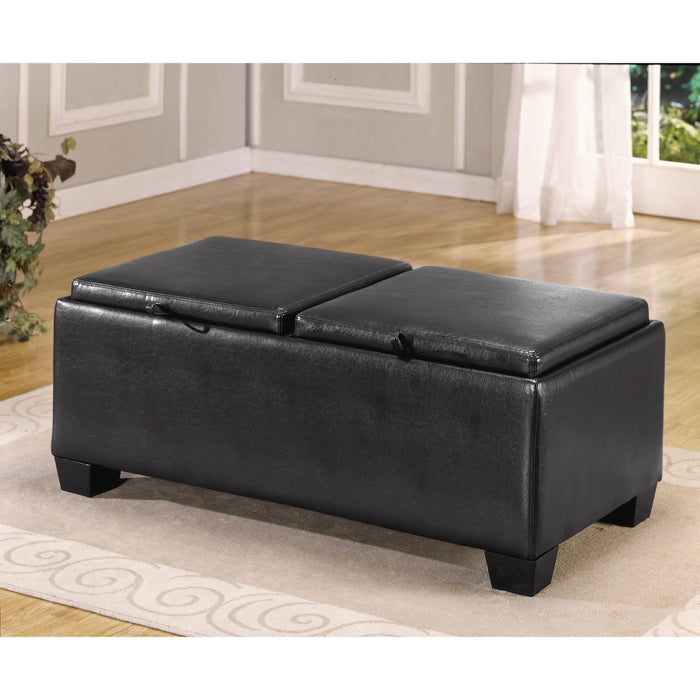 Homelegance Vega Polyurethane Storage Ottoman 458B-PU IMAGE 13