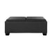 Homelegance Vega Polyurethane Storage Ottoman 458B-PU IMAGE 3