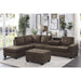 Homelegance Maston Fabric 2 pc Sectional 9507CHC*SC IMAGE 12