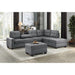 Homelegance Maston Fabric 2 pc Sectional 9507DGY*SC IMAGE 6