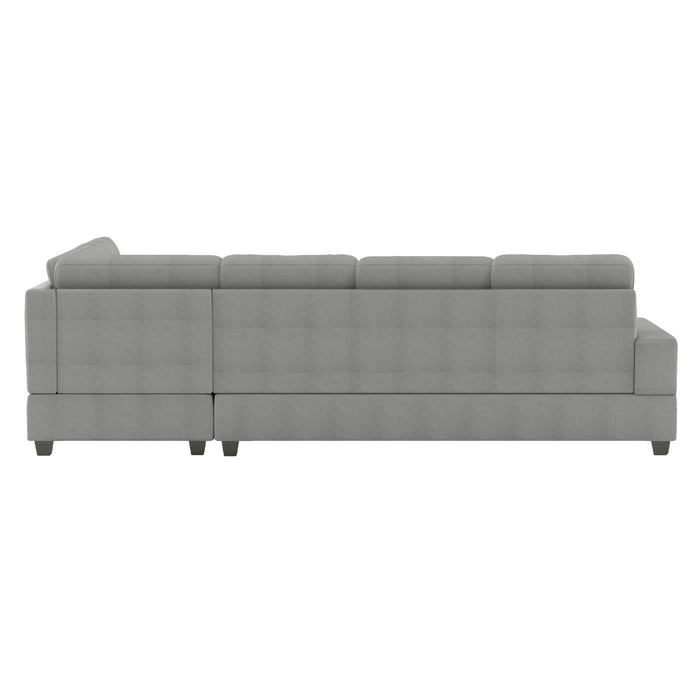 Homelegance Maston Fabric 2 pc Sectional 9507GRY*SC IMAGE 8