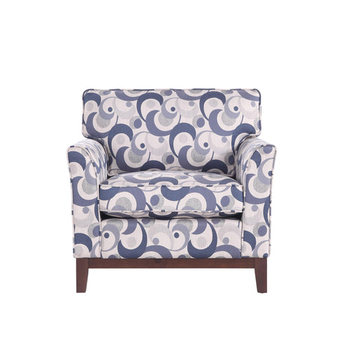 Homelegance Blue Lake Stationary Accent Chair 9806-1S IMAGE 1