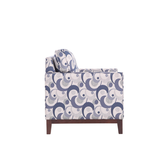 Homelegance Blue Lake Stationary Accent Chair 9806-1S IMAGE 2