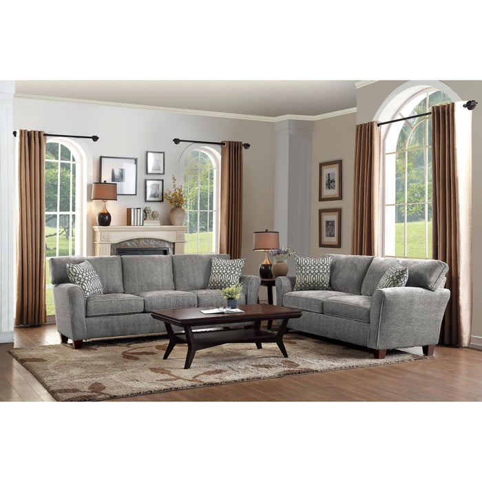 Homelegance Alain Stationary Fabric Sofa 8225NGY-3 IMAGE 4