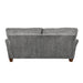 Homelegance Alain Stationary Fabric Loveseat 8225NGY-2 IMAGE 3