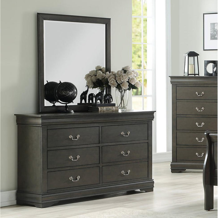 Acme Furniture Louis Philippe 6-Drawer Dresser 26795 IMAGE 2