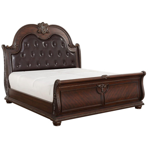 Homelegance Cavalier Queen Sleigh Bed 1757-1* IMAGE 2