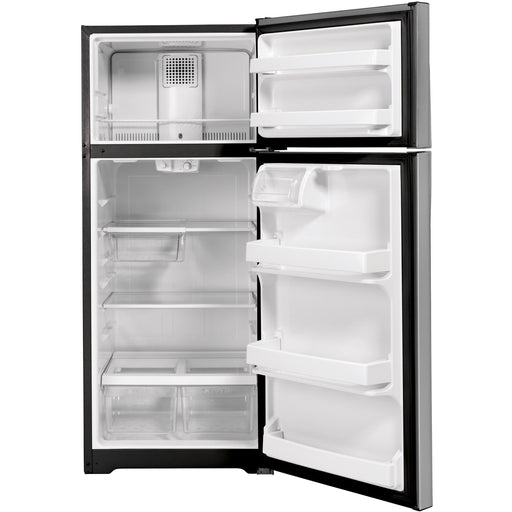 GE 16.6 cu. ft. Top Freezer Refrigerator GTS17GSNRSS IMAGE 2