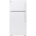 GE 28-inch, 15.6 cu. ft. Top-Freezer Refrigerator GTE16GTNLWW IMAGE 1