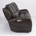 Flexsteel Trip Power Reclining Leather Match Sofa 1134-63PH 297-02 IMAGE 5