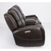 Flexsteel Trip Power Reclining Leather Match Loveseat 1134-64PH 297-02 IMAGE 4