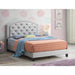 Crown Mark Gaby Full Upholstered Platform Bed 5269PUSL-F IMAGE 1