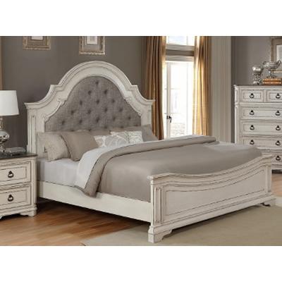 Crown Mark Mill Creek King Upholstered Panel Bed B1650-K-HB/B1650-K-FB/B1650-KQ-RAIL IMAGE 1