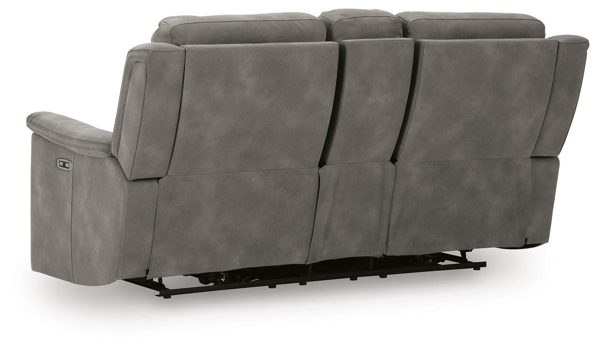 Next-Gen DuraPella Power Reclining Loveseat with Console - BWO Furniture & Mattresses