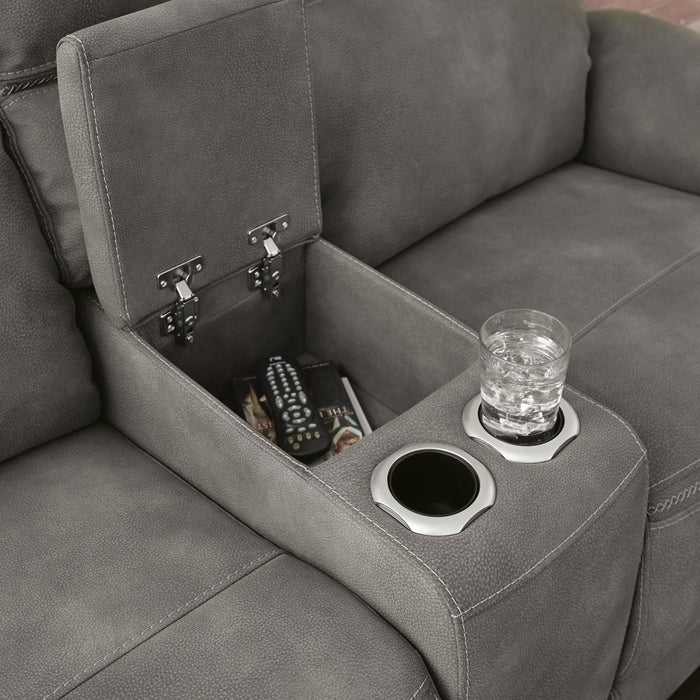 Next-Gen DuraPella Power Reclining Loveseat with Console - BWO Furniture & Mattresses