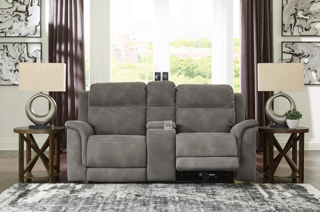 Next-Gen DuraPella Power Reclining Loveseat with Console - BWO Furniture & Mattresses