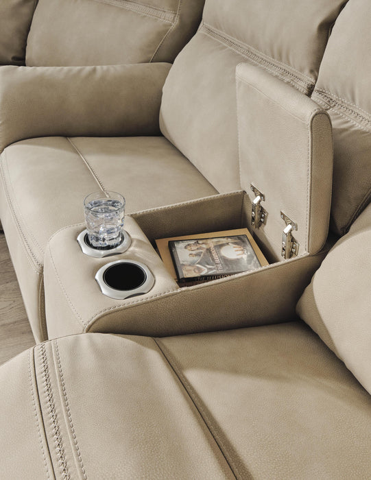 Next-Gen DuraPella Power Reclining Loveseat with Console - BWO Furniture & Mattresses