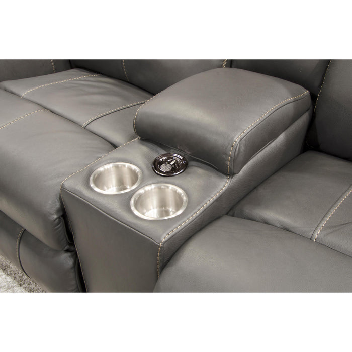 Catnapper Mara Power Reclining Leather Match Loveseat 874759 1225-58/3025-58 IMAGE 3