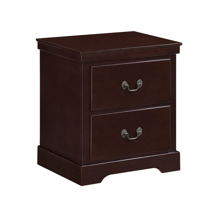 Homelegance Seabright 2-Drawer Nightstand 1519CH-4 IMAGE 2