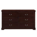 Homelegance Seabright 6-Drawer Dresser 1519CH-5 IMAGE 1