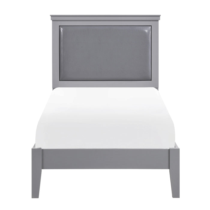 Homelegance Seabright Twin Platform Bed 1519GYT-1* IMAGE 1