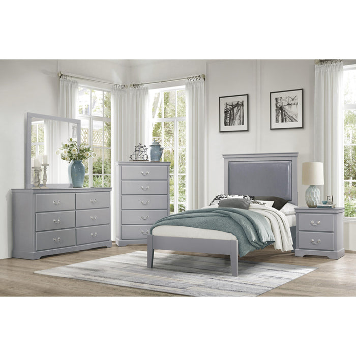 Homelegance Seabright Twin Platform Bed 1519GYT-1* IMAGE 3