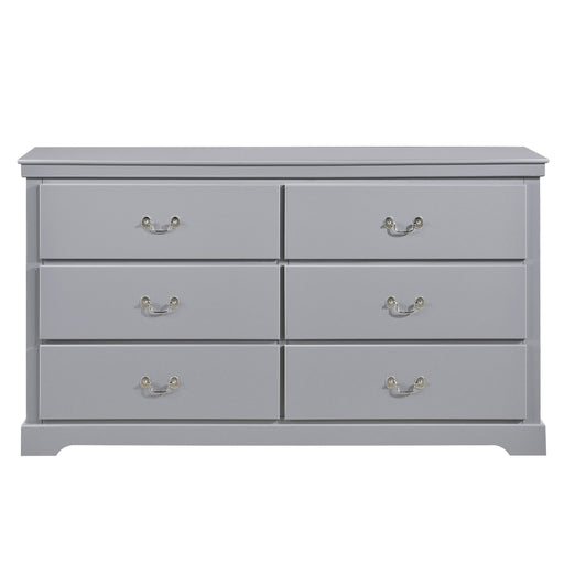 Homelegance Seabright 6-Drawer Dresser 1519GY-5 IMAGE 1