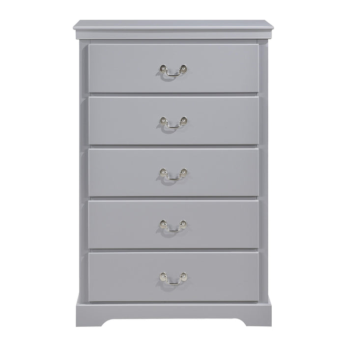 Homelegance Seabright 5-Drawer Chest 1519GY-9 IMAGE 1