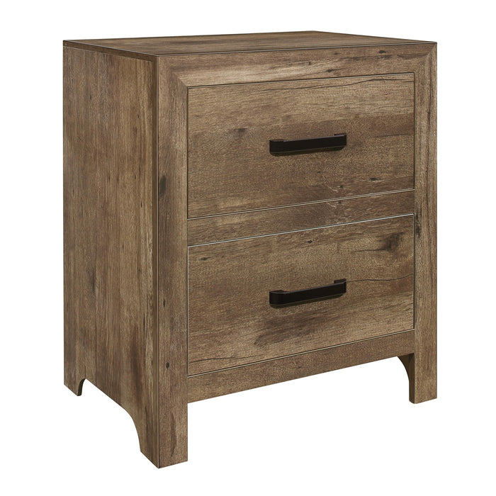 Homelegance Mandan 2-Drawer Nightstand 1910-4 IMAGE 2