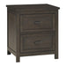 Homelegance Hebron 2-Drawer Nightstand 1923-4 IMAGE 2