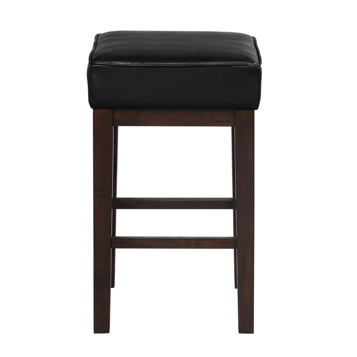 Homelegance Pittsville Counter Height Stool 5684BK-24 IMAGE 2