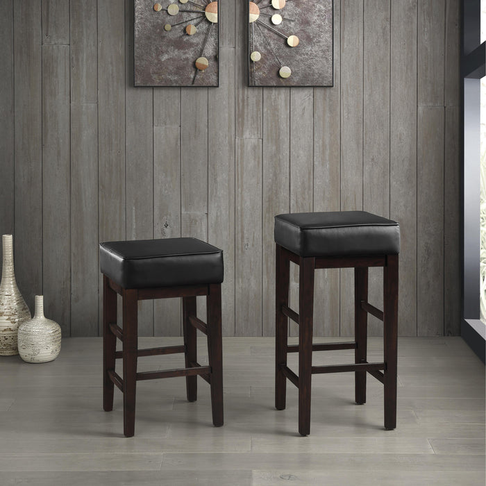 Homelegance Pittsville Counter Height Stool 5684BK-24 IMAGE 3