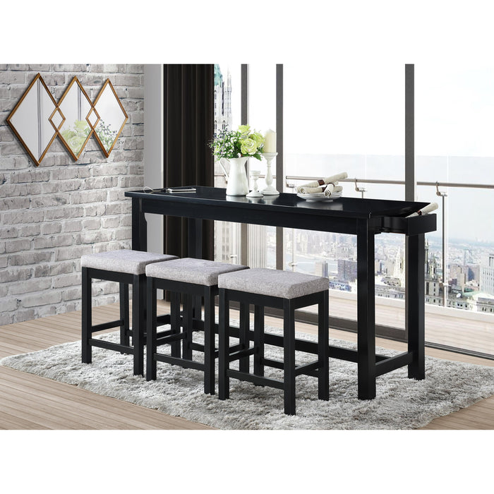 Homelegance Connected 4 pc Counter Height Dinette 5713BK IMAGE 7