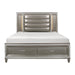 Homelegance Tamsin Queen Platform Bed with Storage 1616-1* IMAGE 1