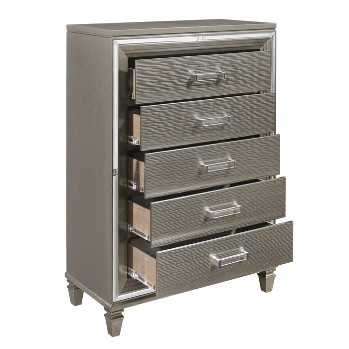 Homelegance Tamsin 5-Drawer Chest 1616-9 IMAGE 3