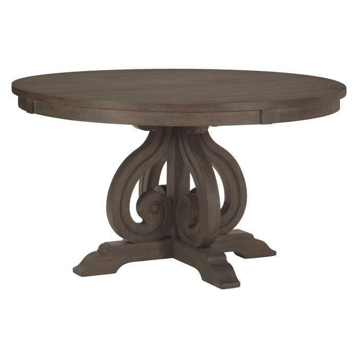 Homelegance Toulon Round Dining Table with Pedestal Base 5438-54* IMAGE 2