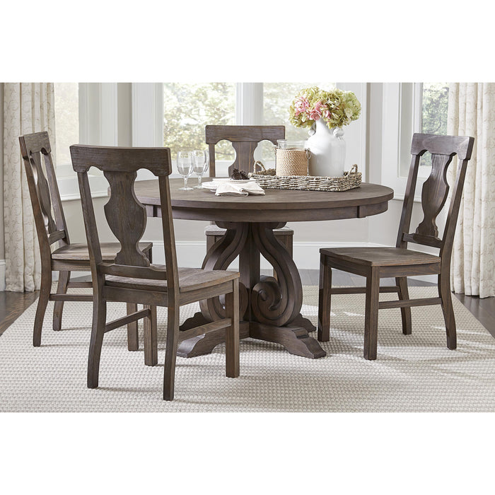 Homelegance Toulon Round Dining Table with Pedestal Base 5438-54* IMAGE 4