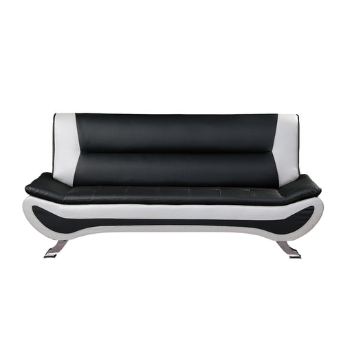 Homelegance Veloce Stationary Leather Look Sofa 8219-3 IMAGE 1