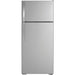 GE 28-inch, 17.5 cu.ft. Freestanding Top Freezer Refrigerator with LED Lighting GTS18GSNRSS IMAGE 1