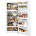 GE 28-inch, 17.5 cu.ft. Freestanding Top Freezer Refrigerator with LED Lighting GTS18GTNRWW IMAGE 4