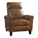 Homelegance Weiser Leather Look Recliner 9400BRW-1 IMAGE 2