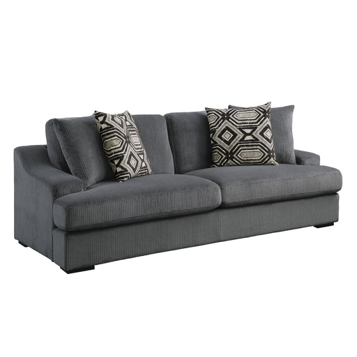 Homelegance Orofino Stationary Fabric Sofa 9404DG-3 IMAGE 2