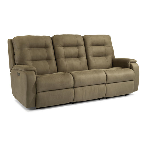 Flexsteel Arlo Power Reclining Fabric Sofa 2810-62H-407-01 IMAGE 1