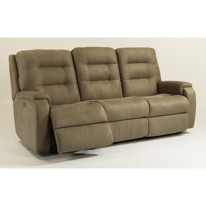 Flexsteel Arlo Power Reclining Fabric Sofa 2810-62H-407-01 IMAGE 2