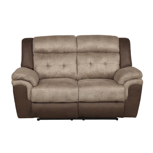 Homelegance Chai Reclining Fabric Loveseat 9980-2 IMAGE 1