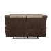 Homelegance Chai Reclining Fabric Loveseat 9980-2 IMAGE 3