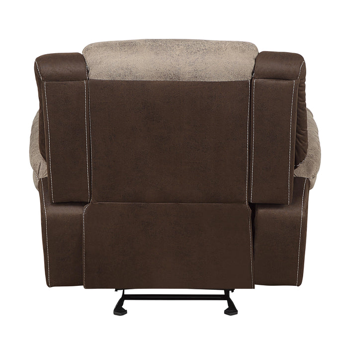 Homelegance Chai Glider Fabric Recliner 9980-1 IMAGE 4